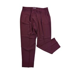 Ricki's Maroon basics Slacks‎ pants size 14